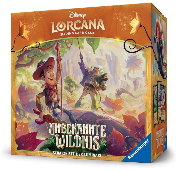 Produktbild: Disney Lorcana TCG: Unbekannte Wildnis - Schatzkiste der Luminari (Deutsch)