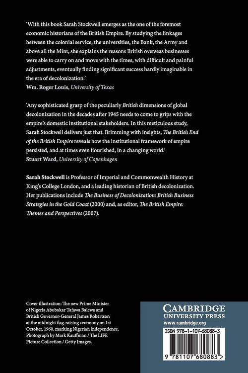Produktbild: The British End of the British Empire