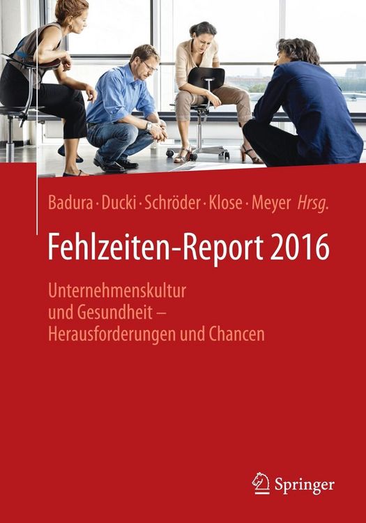 Produktbild: Fehlzeiten-Report 2016