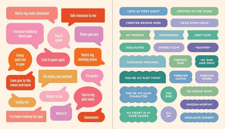 Produktbild: A Romance Reader's Sticker Book