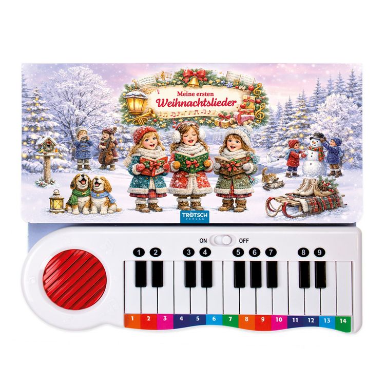 Produktbild: TR&Ouml;TSCH -Klavierbuch Meine ersten Weihnachtslieder| Ab 3 Jahren