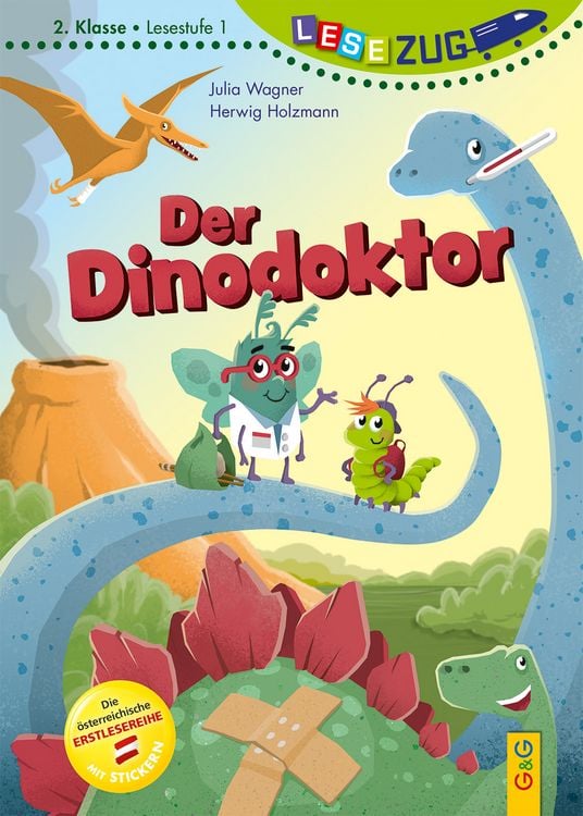 Bild vom Artikel LESEZUG/2. Klasse - Lesestufe 1: Der Dinodoktor vom Autor Julia Wagner