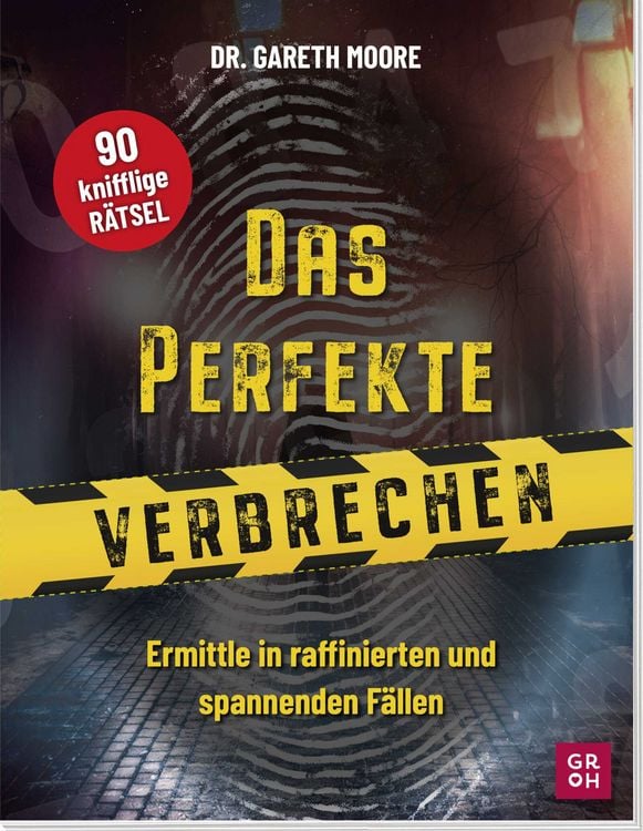 Produktbild: Das perfekte Verbrechen-Rätselbuch