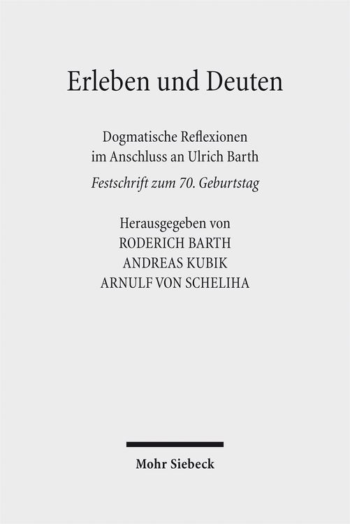 Produktbild: Erleben und Deuten