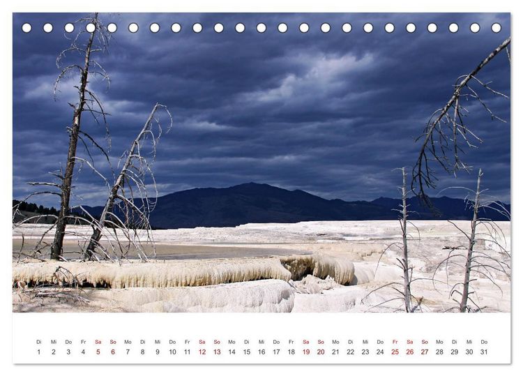 Produktbild: Im Farbenspiel des Yellowstone Natl. Park (Tischkalender 2026 DIN A5 quer), CALVENDO Monatskalender