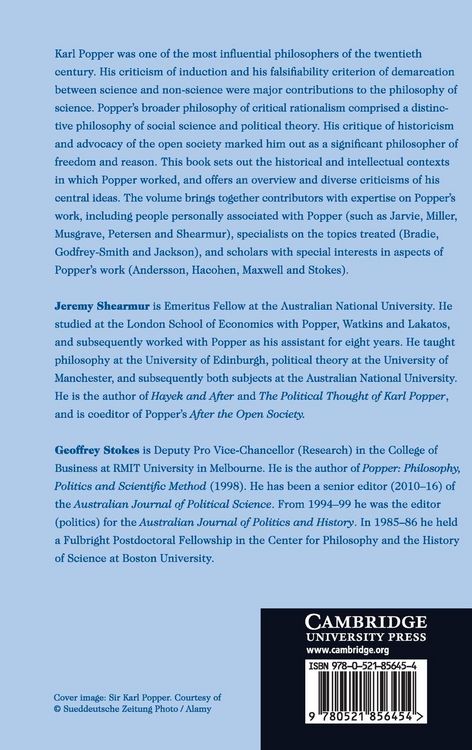 Produktbild: The Cambridge Companion to Popper