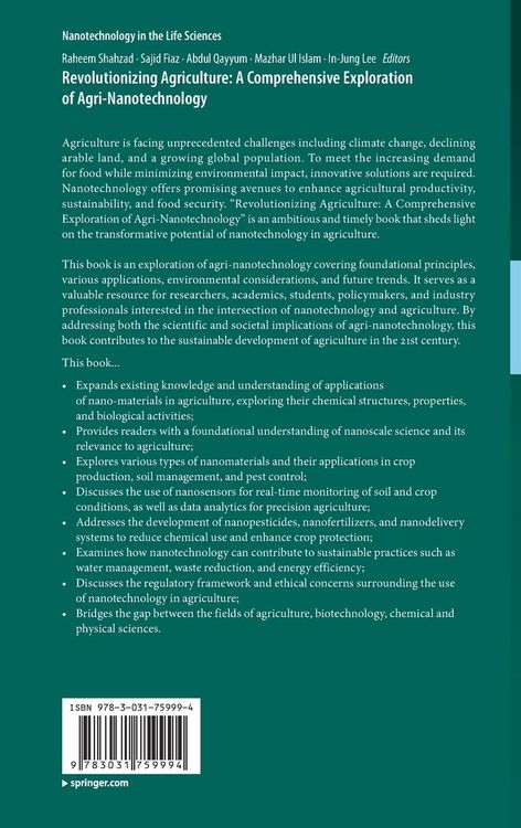 Produktbild: Revolutionizing Agriculture: A Comprehensive Exploration of Agri-Nanotechnology