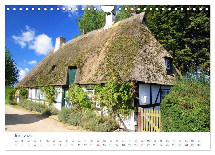 Produktbild: Sieseby 2026. Idyllisches Fl&auml;chendenkmal an der Schlei (Wandkalender 2026 DIN A4 quer), CALVENDO Monatskalender