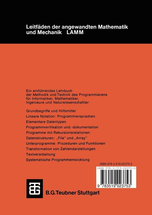 Produktbild: Systematisches Programmieren