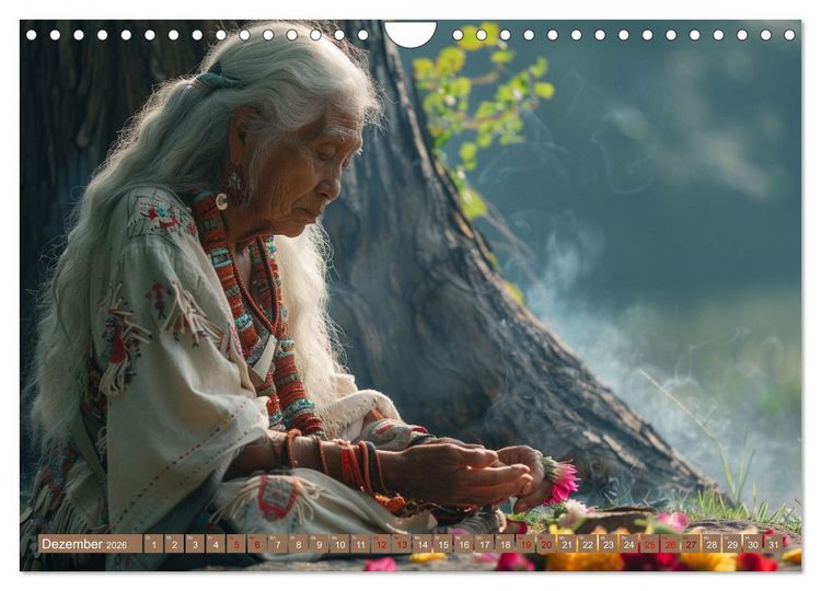 Produktbild: Reise mit der indianischen Seele (Wandkalender 2026 DIN A4 quer), CALVENDO Monatskalender