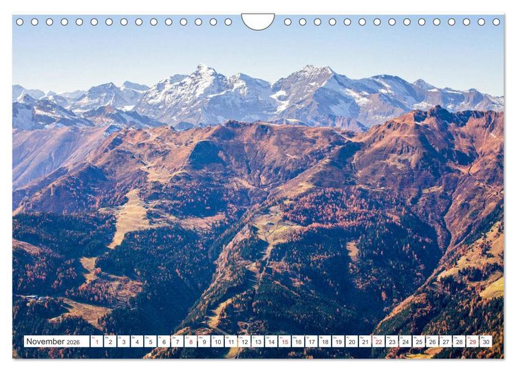Produktbild: 5 Gipfel-Tour in Rauris (Wandkalender 2026 DIN A4 quer), CALVENDO Monatskalender