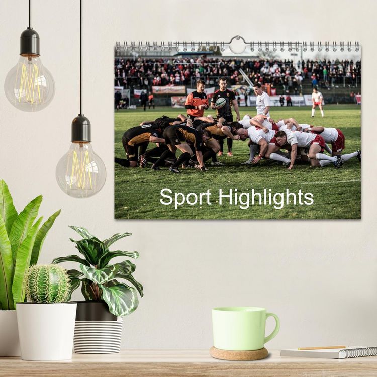 Produktbild: Sport Highlights (Wandkalender 2026 DIN A4 quer), CALVENDO Monatskalender