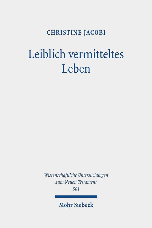 Produktbild: Leiblich vermitteltes Leben