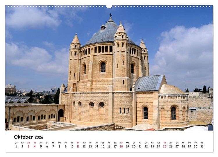 Produktbild: Traumziel Israel (hochwertiger Premium Wandkalender 2026 DIN A2 quer), Kunstdruck in Hochglanz
