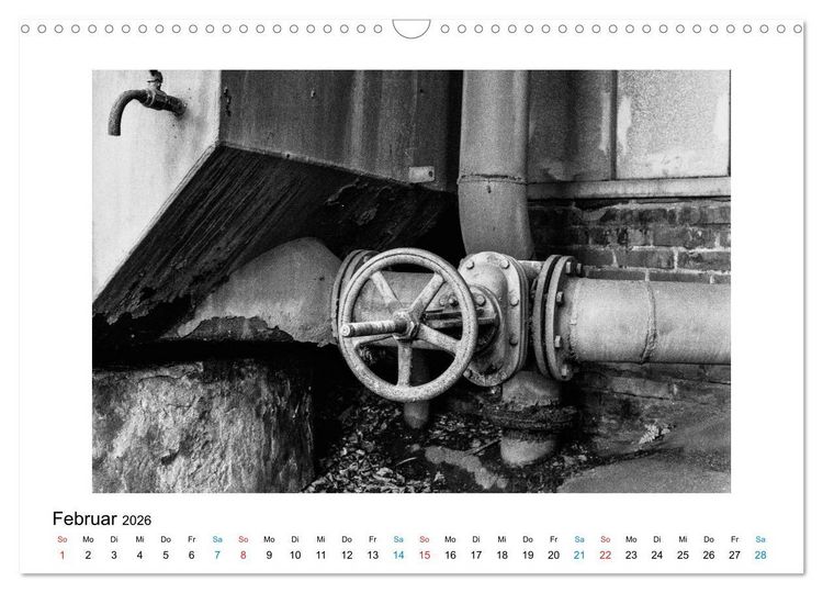 Produktbild: Die gro&szlig;e Stille &ndash; Industriekultur im Revier (Wandkalender 2026 DIN A3 quer), CALVENDO Monatskalender