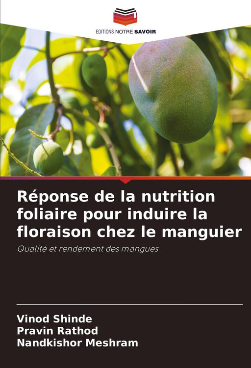 Produktbild: R&eacute;ponse de la nutrition foliaire pour induire la floraison chez le manguier