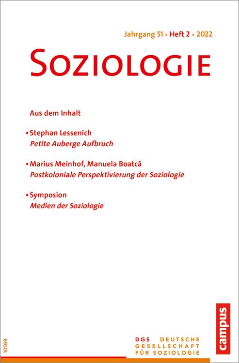 Produktbild: Soziologie 2/2022