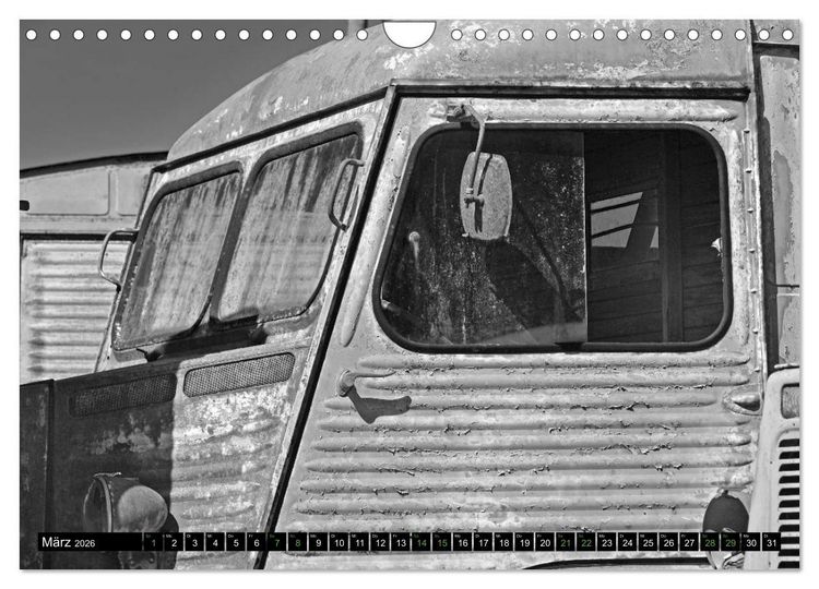 Produktbild: Citro&euml;n HY eine Legende in Schwarzwei&szlig; (Wandkalender 2026 DIN A4 quer), CALVENDO Monatskalender