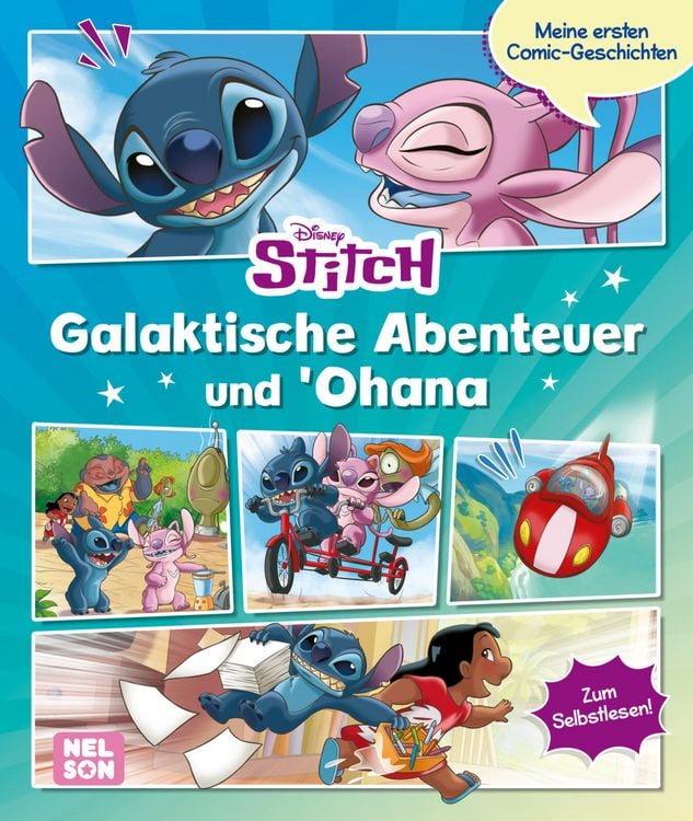Produktbild: Disney: Stitch: Meine ersten Comic-Geschichten: Galaktische Abenteuer und &lsquo;Ohana