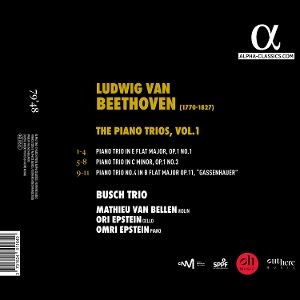 Produktbild: Beethoven: Klaviertrios Vol. 1