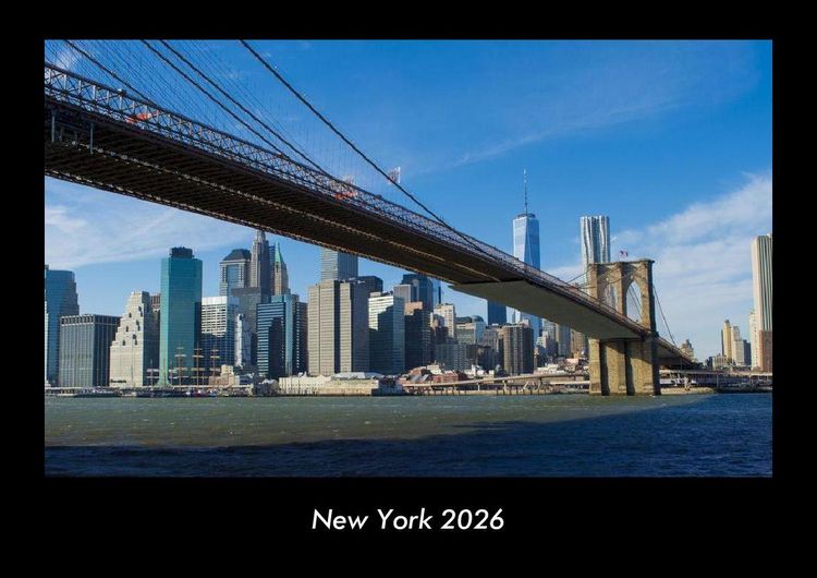 Produktbild: New York 2026 Fotokalender DIN A3