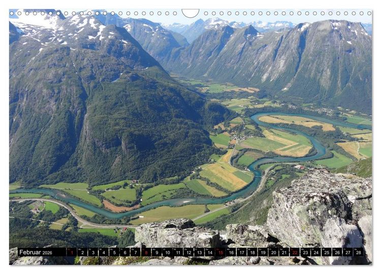 Produktbild: Norwegen - Im Land der Sagen, Mythen und Trolle (Wandkalender 2026 DIN A3 quer), CALVENDO Monatskalender