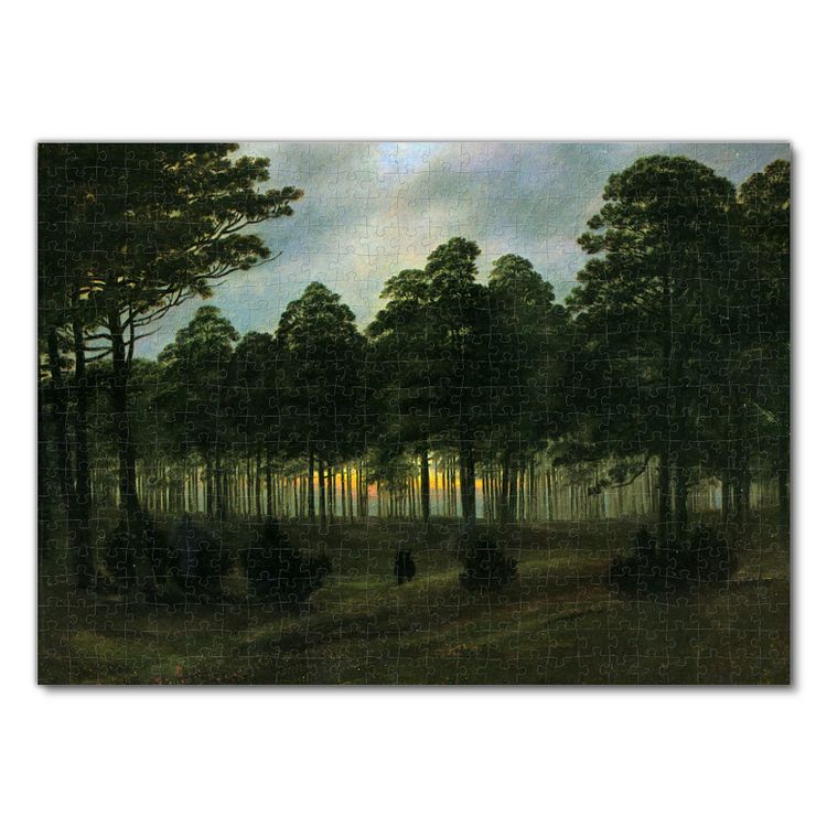 Produktbild: Lais Puzzle Caspar David Friedrich - Der Abend 500 Teile