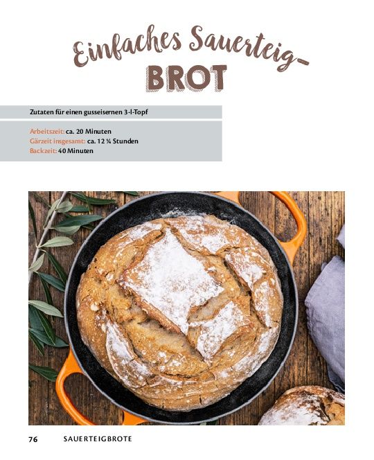 Produktbild: Brot aus dem Gusstopf