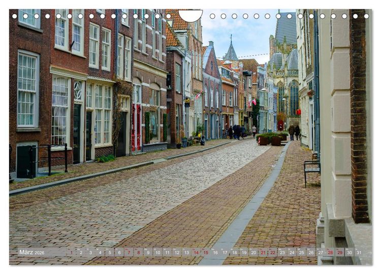 Produktbild: Ein Blick auf Dordrecht (Wandkalender 2026 DIN A4 quer), CALVENDO Monatskalender