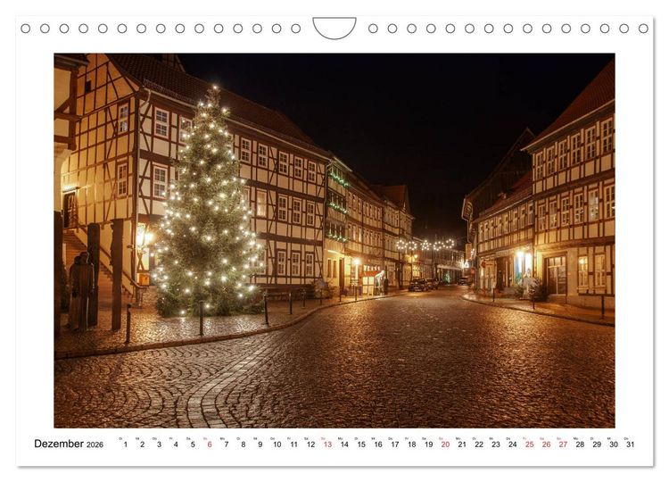 Produktbild: Stolberg im Harz (Wandkalender 2026 DIN A4 quer), CALVENDO Monatskalender
