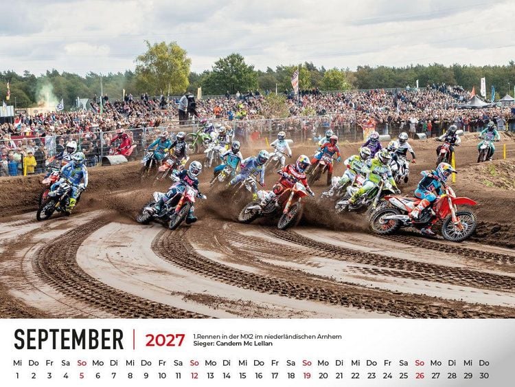 Produktbild: Motocross WM Kalender 2027