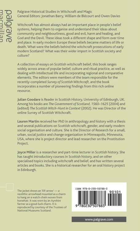 Produktbild: Witchcraft and belief in Early Modern Scotland