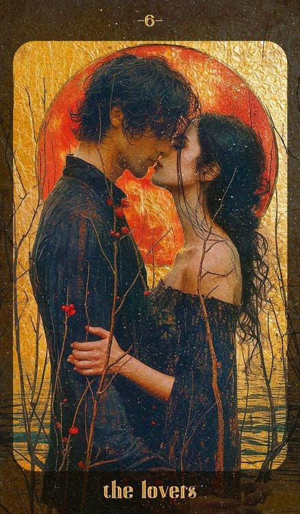 Produktbild: Amber Moon Tarot - 78 tarot cards and 80-page booklet (English)