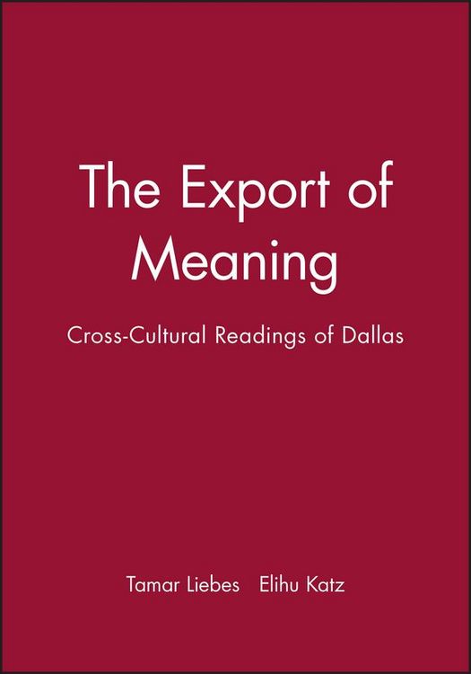 Produktbild: Export of Meaning