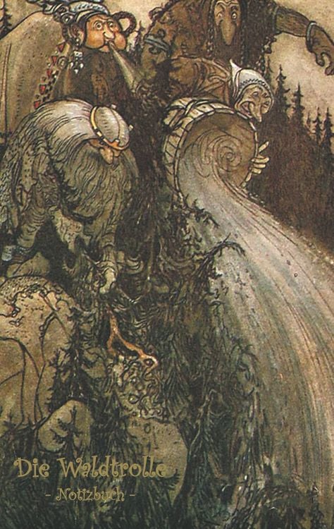 Produktbild: Die Waldtrolle - Notizbuch (Trolle und Goblins)