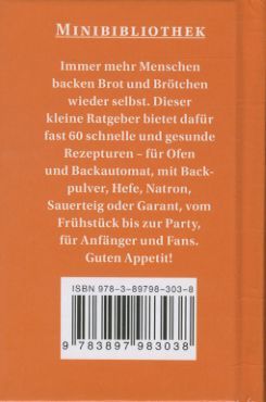 Produktbild: Brot backen - leicht und schnell
