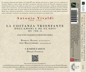 Produktbild: La Costanza Trionfante Degl' Amori E Degl' Odi