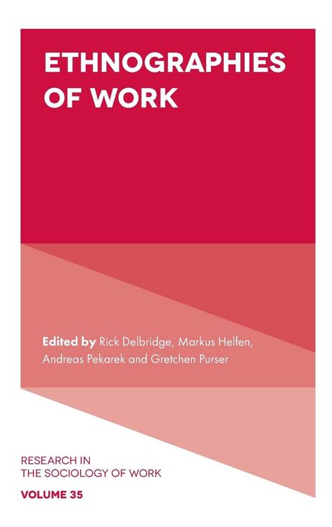 Produktbild: Ethnographies of Work