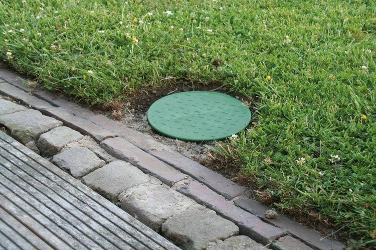 Produktbild: Heitronic 21035 Bodeneinbaudose Schwarz, Gr&uuml;n