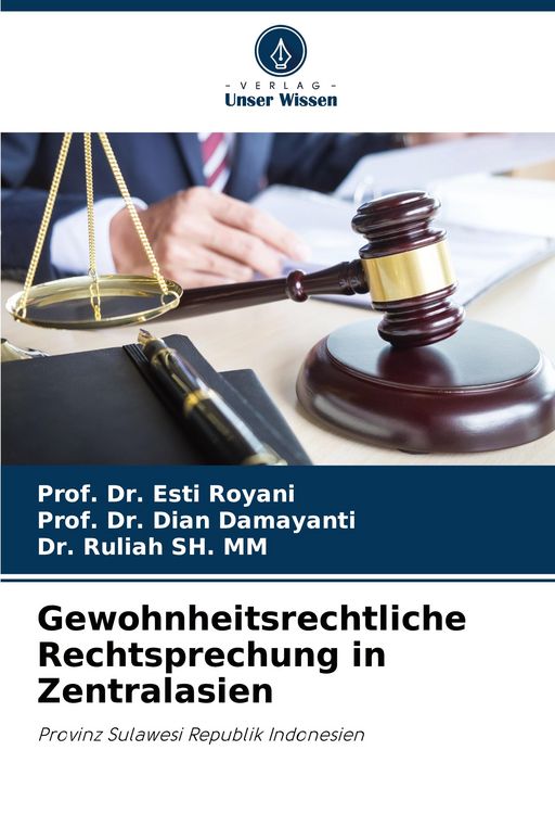 Produktbild: Gewohnheitsrechtliche Rechtsprechung in Zentralasien