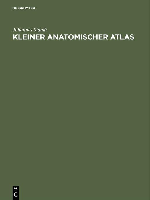 Produktbild: Kleiner Anatomischer Atlas