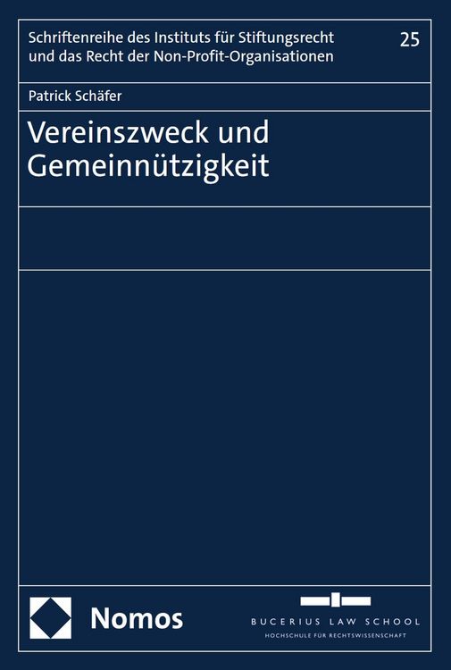 Produktbild: Vereinszweck und Gemeinn&uuml;tzigkeit
