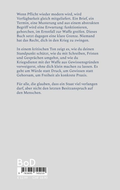Produktbild: Kein Staat hat Anspruch auf Deinen K&ouml;rper