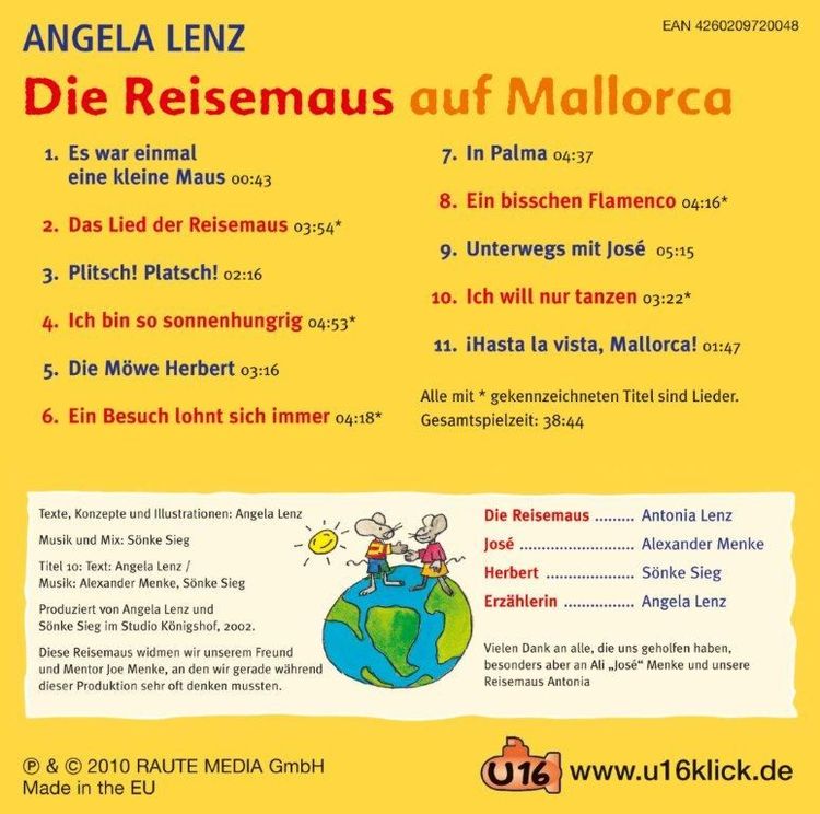 Produktbild: Lenz, A: Reisemaus Auf Mallorca