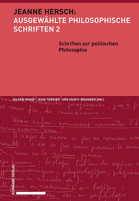 Produktbild: Schriften zur politischen Philosophie
