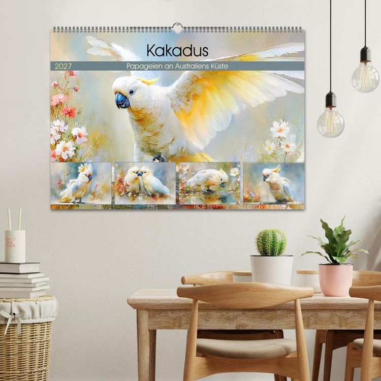 Produktbild: Kakadus. Papageien an Australiens K&uuml;ste (Wandkalender 2027 DIN A2 quer), CALVENDO Monatskalender
