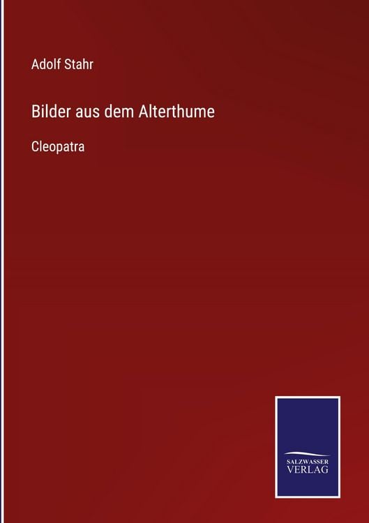 Produktbild: Bilder aus dem Alterthume