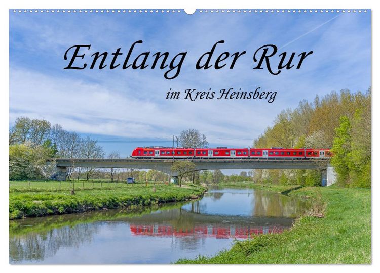 Produktbild: Entlang der Rur im Kreis Heinsberg (Wandkalender 2026 DIN A2 quer), CALVENDO Monatskalender