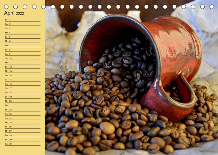 Produktbild: Kaffee und Kuchen. Impressionen (Tischkalender 2022 DIN A5 quer)