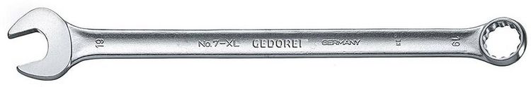 Produktbild: Ringmaulschl&uuml;ssel 7 XL SW 15mm L.250mm Form A ext.lang CV-Stahl GEDORE